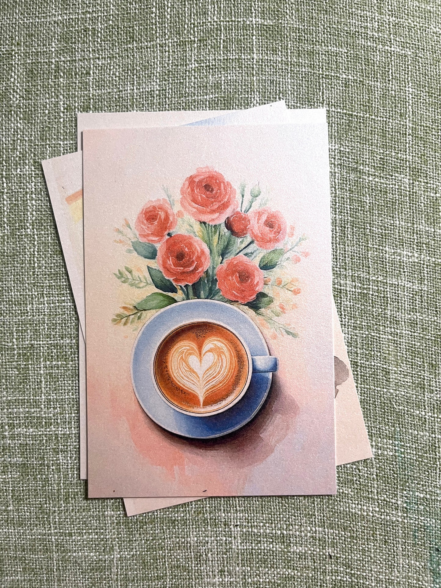 Morning Muse: Printable Coffee & Croissant Art Page 🥐
