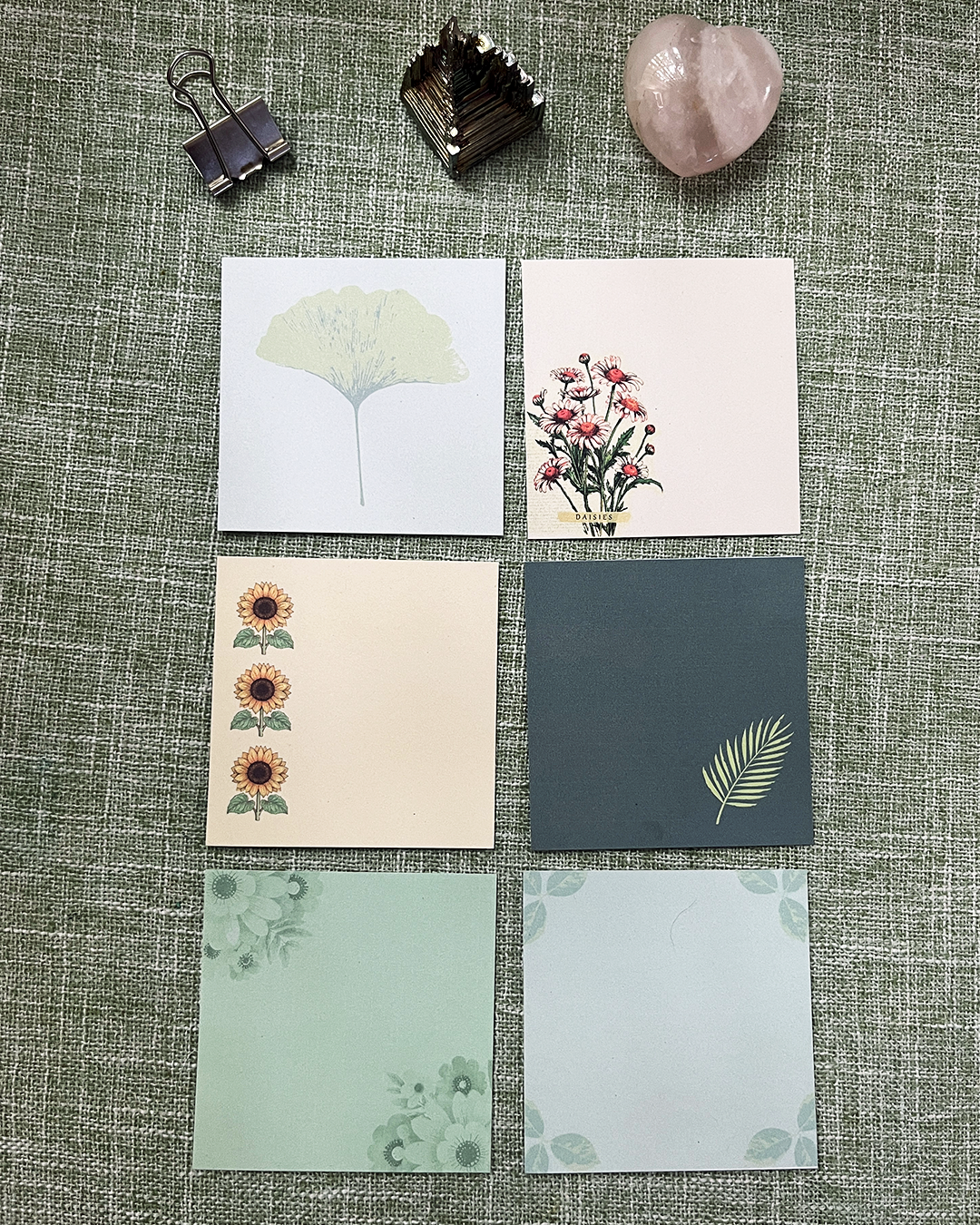 (Set) Green Daydreams Printable Ephemera Set🌱