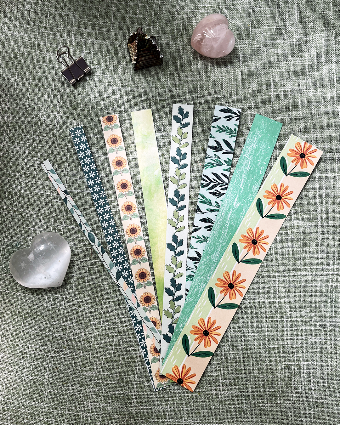 (Set) Green Daydreams Printable Ephemera Set🌱