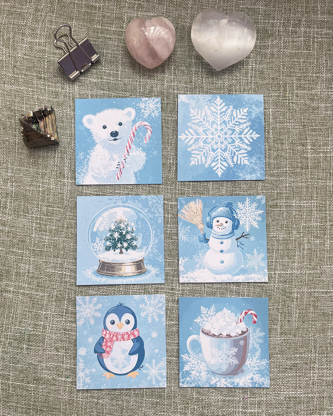 (Set) Enchanted Frost: Printable Ephemera Set ❄️