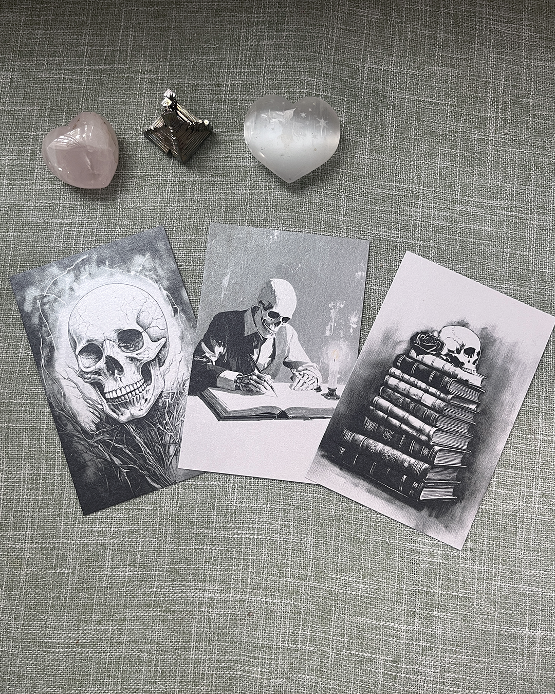 Macabre Musings: Spooky Printable Art Set 🕯️