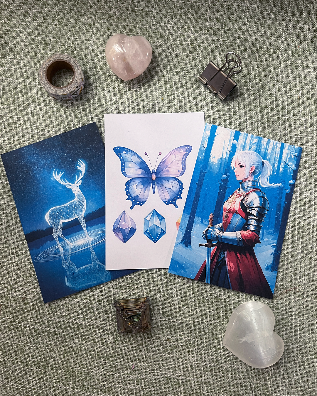 (Set) Enchanted Frost: Printable Ephemera Set ❄️