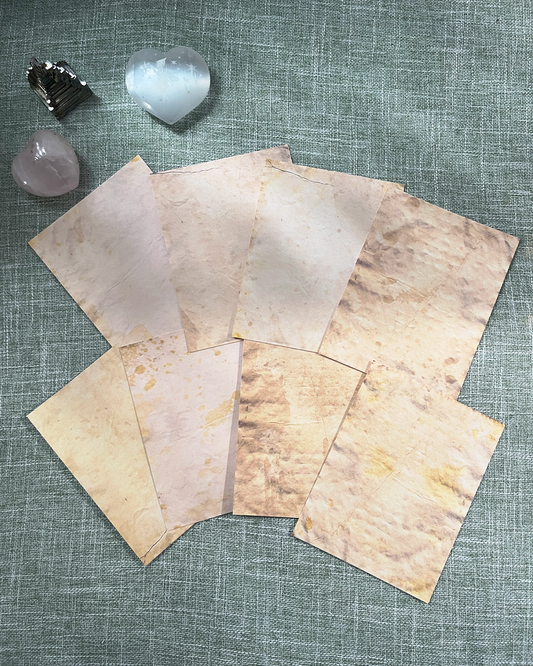 Vintage Brew: Coffee-Stained Printable Papers 📜