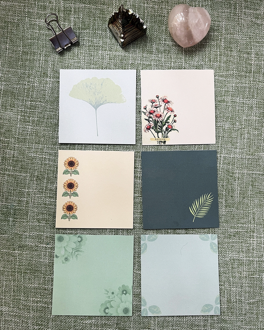 Greenhouse Notes: Printable Sticky Notes Set🌿