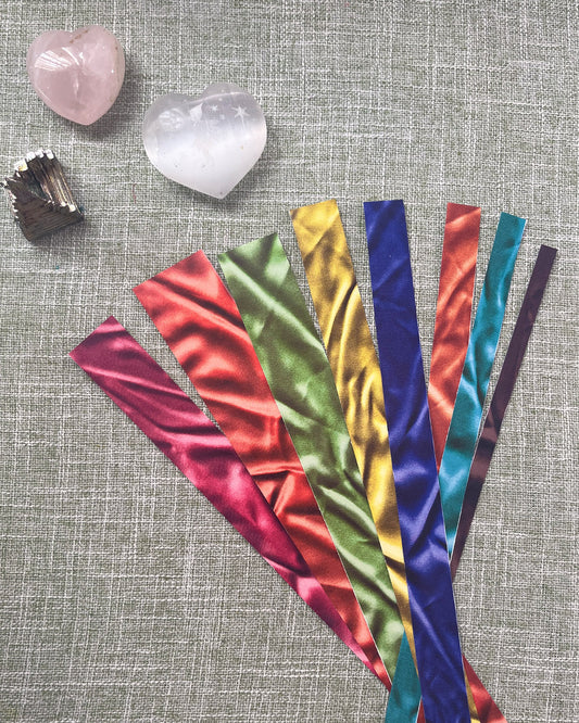 Shiny Satin: Printable Washi Tape Set 🌈