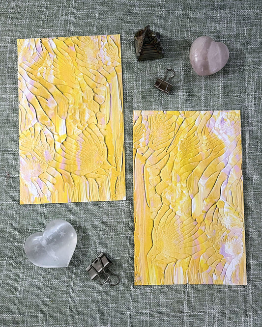 Yellow Texture Printable Papers ✨