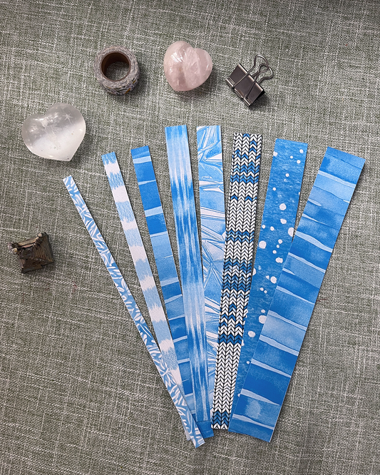 Crystal Chill: Printable Washi Tape Set 💎❄️